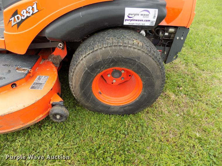 image for item DB9695 Kubota ZD331 ZTR lawn mower
