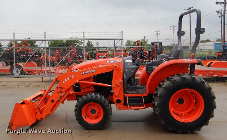 image for item DE3937 2015 Kubota L3560D tractor