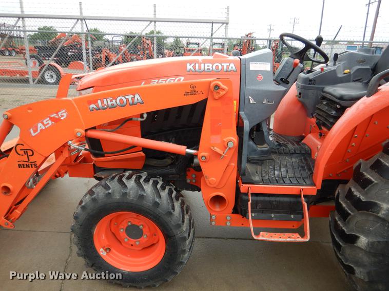 image for item DE3937 2015 Kubota L3560D tractor