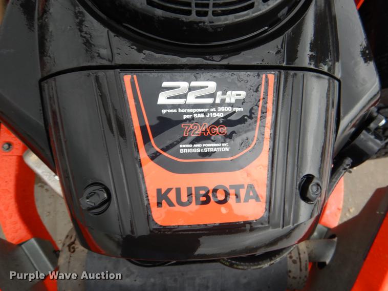 image for item DE3943 Kubota Z1225BR ZTR lawn mower