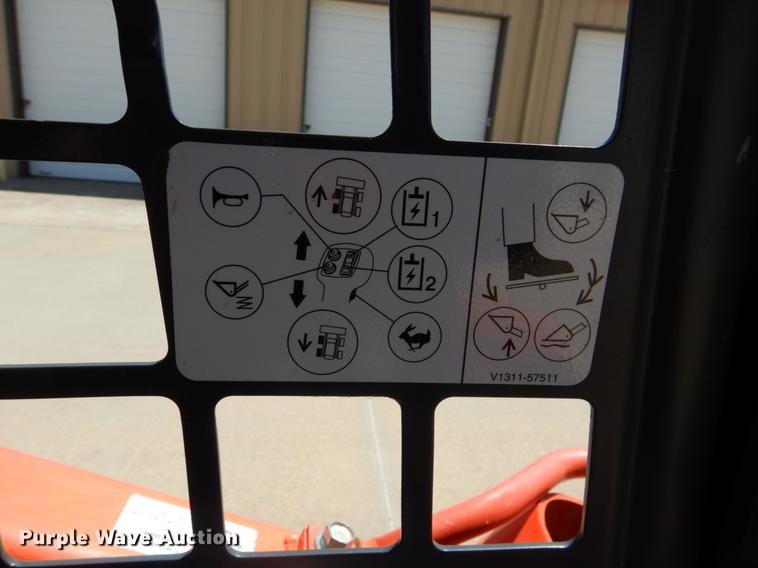 image for item DE3960 2016 Kubota SSV65 skid steer