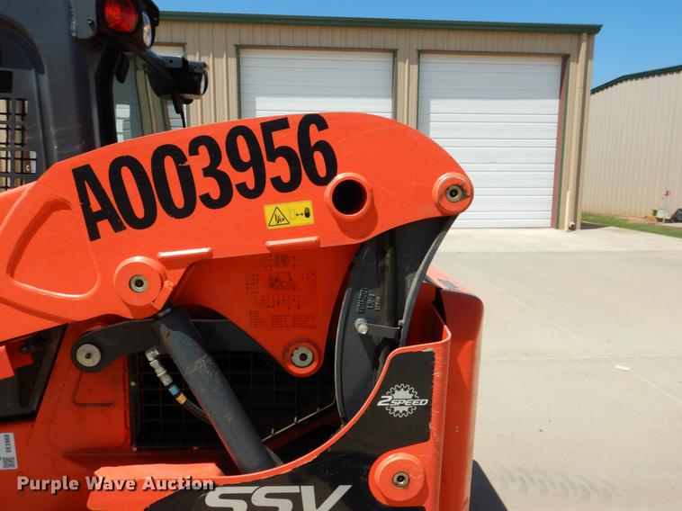 image for item DE3960 2016 Kubota SSV65 skid steer