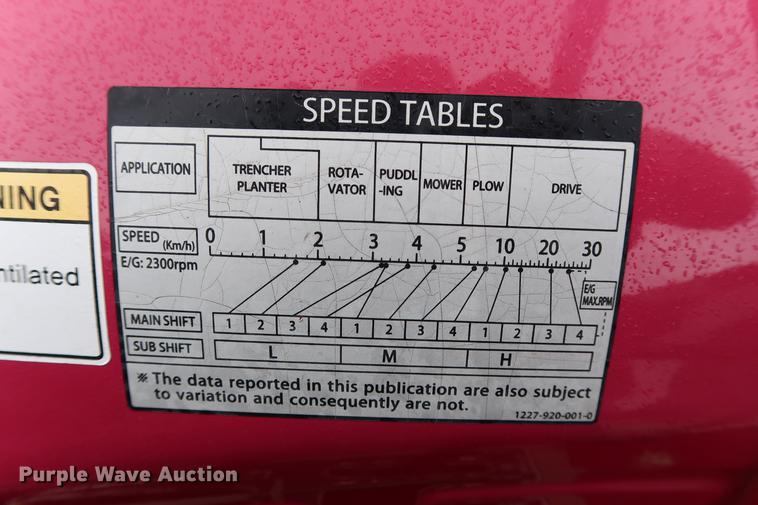 image for item DG3420 2016 Mahindra 2555 MFWD tractor