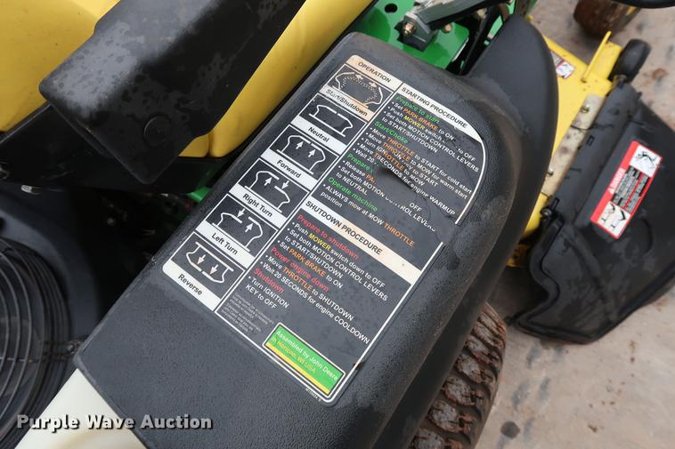 image for item DG3424 2010 John Deere Z445 ZTR lawn mower