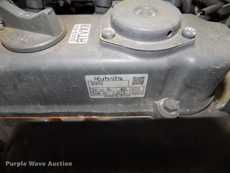 image for item DG3430 2013 Kubota XTV900 utility vehicle