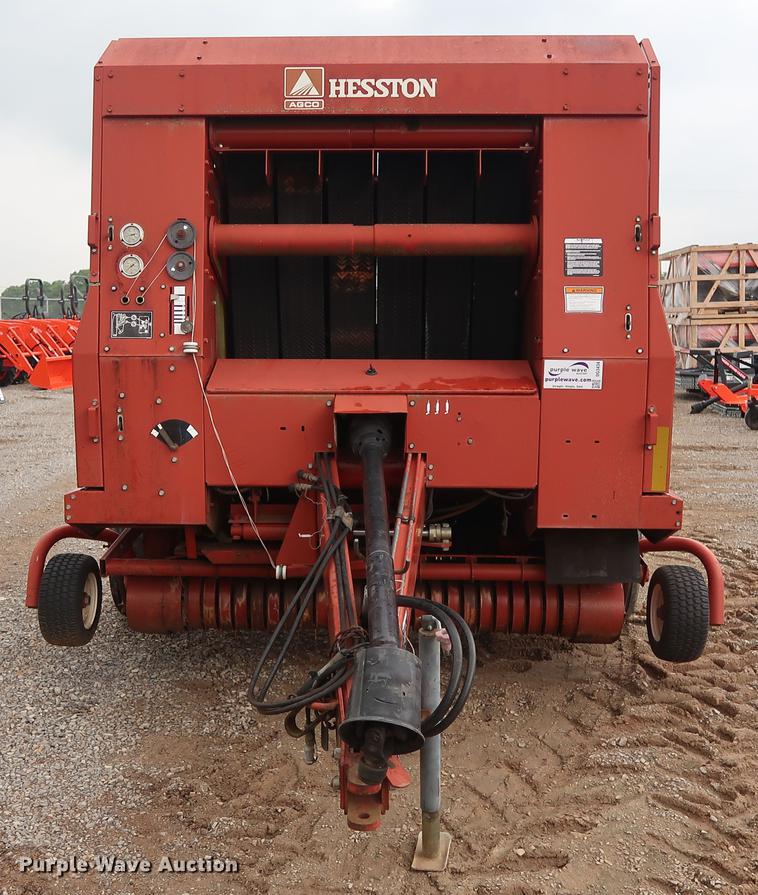 image for item DG3434 1999 Hesston 845 round baler