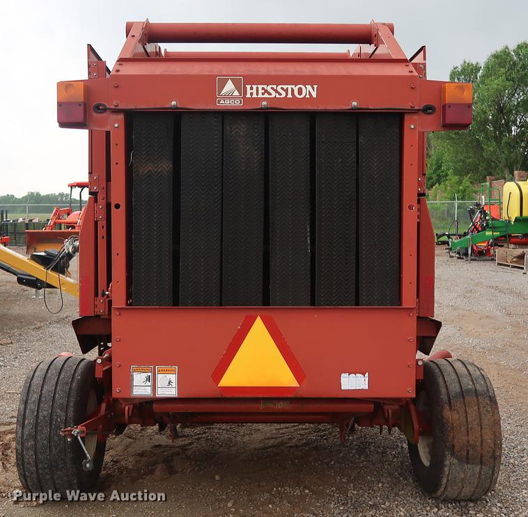 image for item DG3434 1999 Hesston 845 round baler