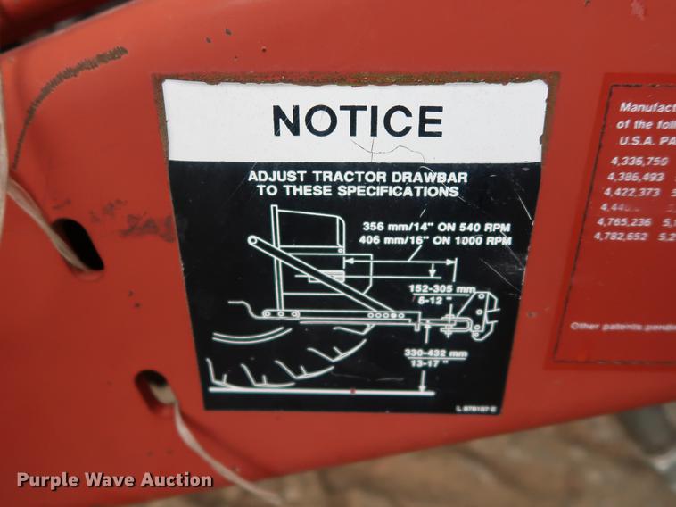 image for item DG3434 1999 Hesston 845 round baler