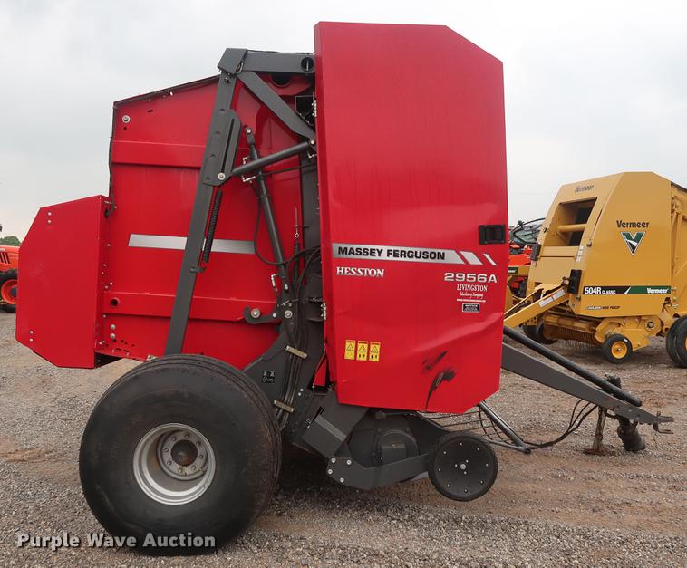 image for item DG3435 2014 Massey-Ferguson 2956A round baler