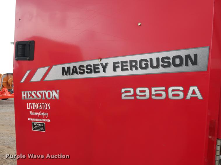 image for item DG3435 2014 Massey-Ferguson 2956A round baler