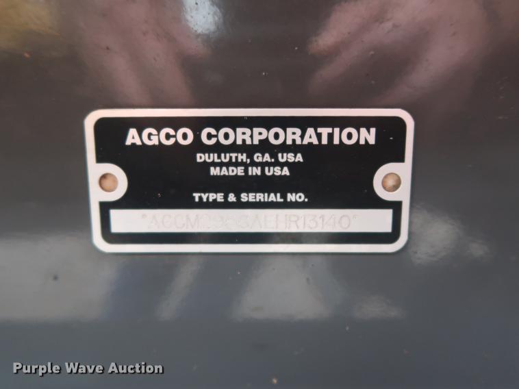 image for item DG3435 2014 Massey-Ferguson 2956A round baler