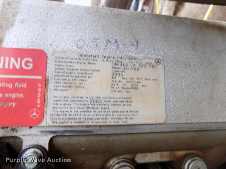 image for item DB9723 2003 Sterling A9500 semi truck