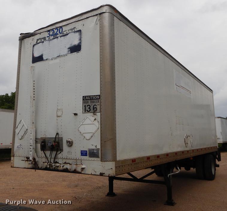 image for item DC0220 1993 Wabash TRA/REMVan5896 dry van trailer