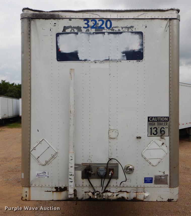 image for item DC0220 1993 Wabash TRA/REMVan5896 dry van trailer