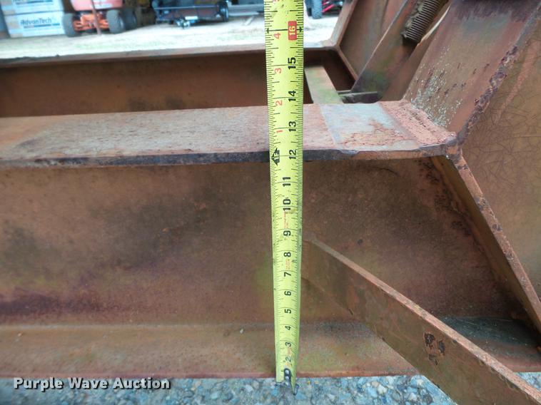 image for item DE7791 1986 Rogers tilt deck equipment trailer