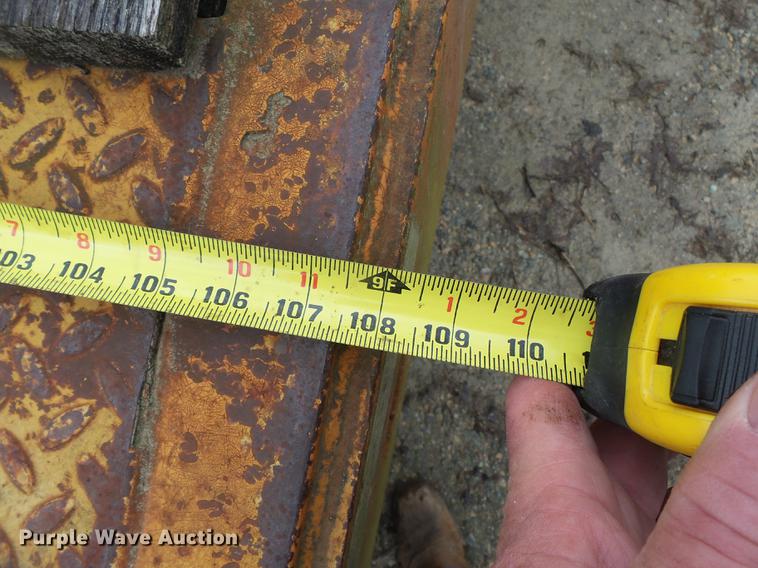 image for item DE7791 1986 Rogers tilt deck equipment trailer