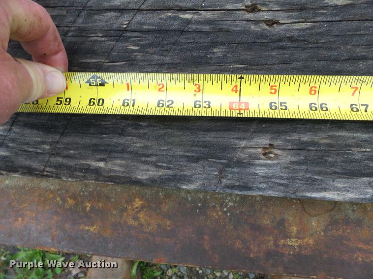 image for item DE7791 1986 Rogers tilt deck equipment trailer