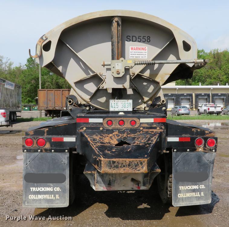 image for item DE8028 2011 Construction Trailer Specialist, Inc. SD-40-34 side dump trailer
