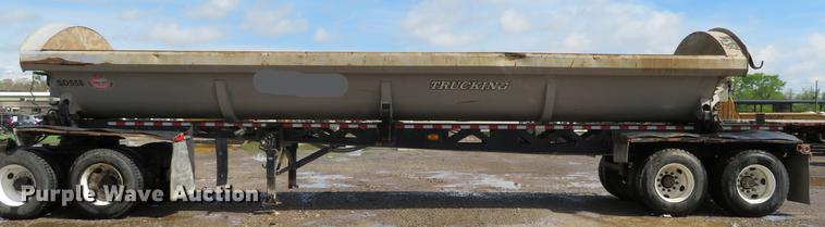 image for item DE8028 2011 Construction Trailer Specialist, Inc. SD-40-34 side dump trailer