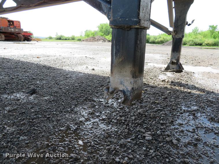 image for item DE8028 2011 Construction Trailer Specialist, Inc. SD-40-34 side dump trailer