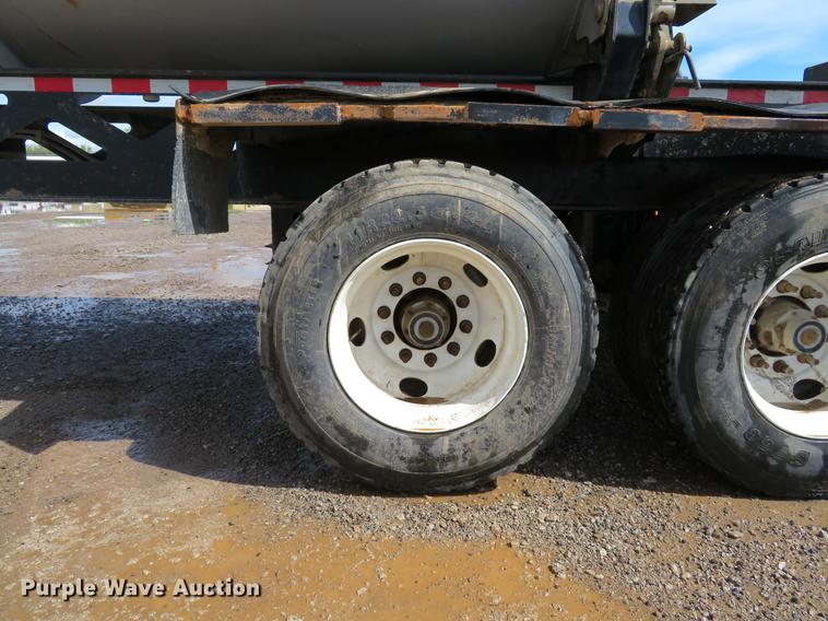 image for item DE8028 2011 Construction Trailer Specialist, Inc. SD-40-34 side dump trailer