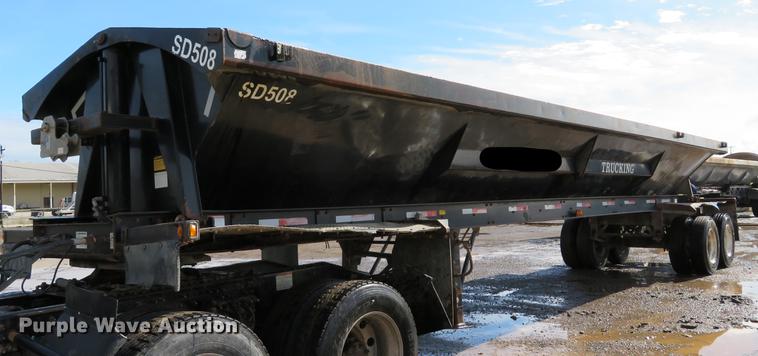 image for item DE8030 2007 Side Dump Industries DS39BCH1R2R11 side dump trailer
