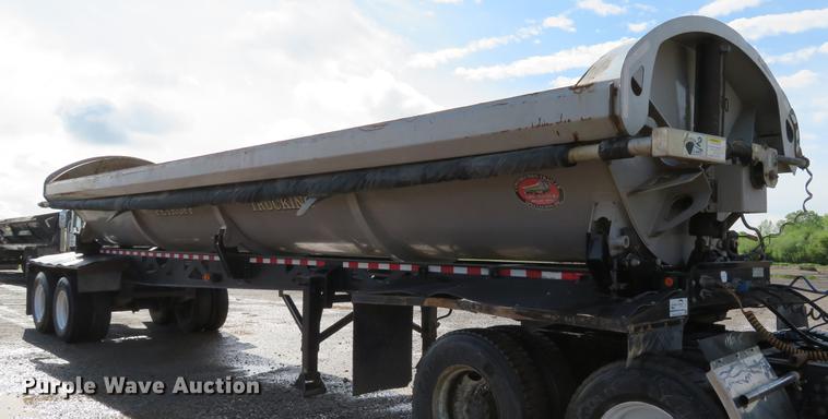 image for item DE8031 2011 Construction Trailer Specialist, Inc. SD-40-34 side dump trailer