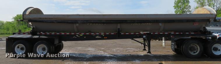 image for item DE8031 2011 Construction Trailer Specialist, Inc. SD-40-34 side dump trailer