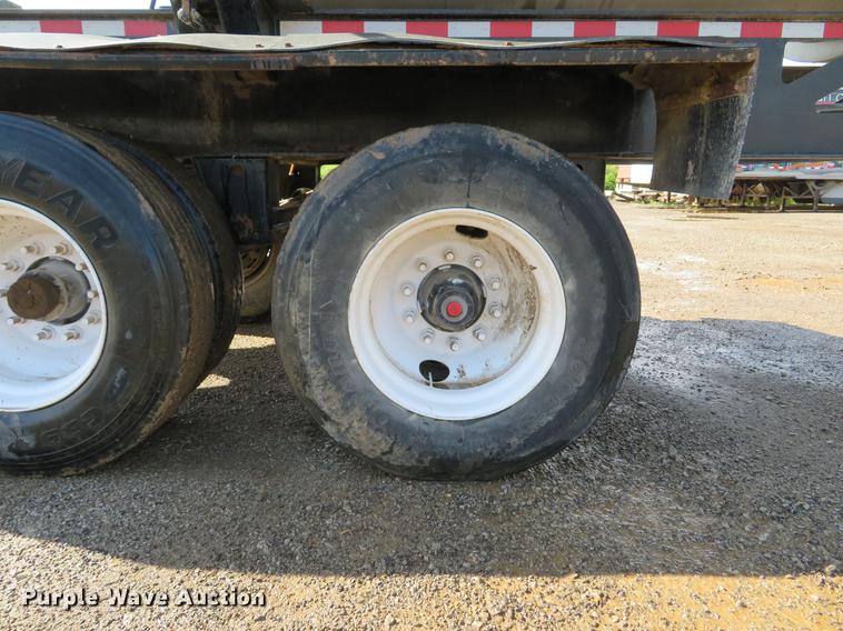 image for item DE8031 2011 Construction Trailer Specialist, Inc. SD-40-34 side dump trailer