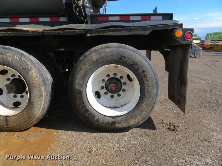 image for item DE8031 2011 Construction Trailer Specialist, Inc. SD-40-34 side dump trailer