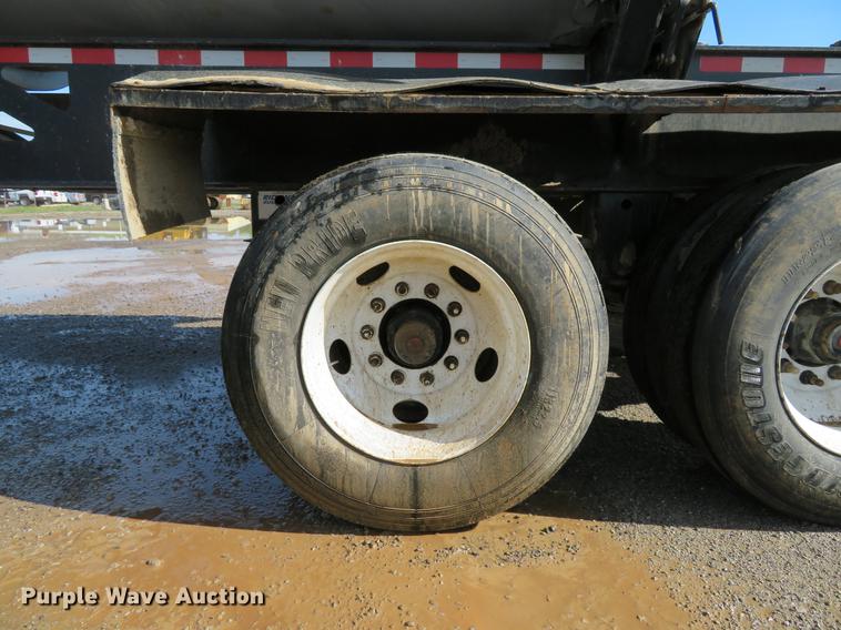 image for item DE8031 2011 Construction Trailer Specialist, Inc. SD-40-34 side dump trailer