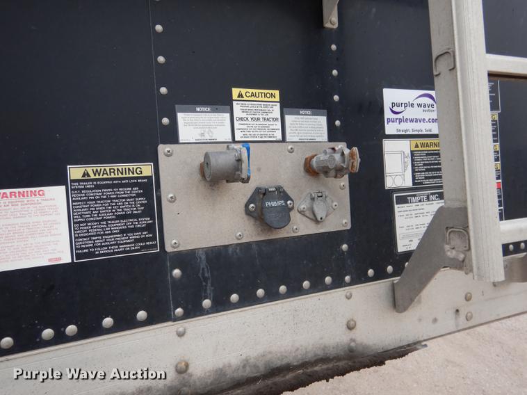 image for item DG5767 2015 Timpte T5062 double hopper bottom grain trailer