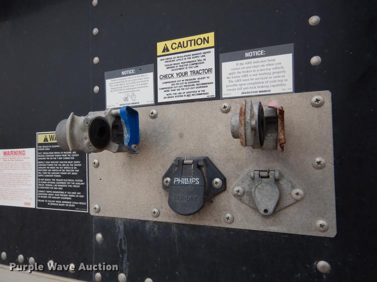 image for item DG5767 2015 Timpte T5062 double hopper bottom grain trailer