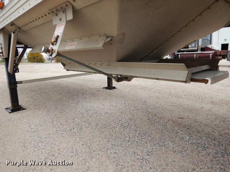 image for item DG5767 2015 Timpte T5062 double hopper bottom grain trailer