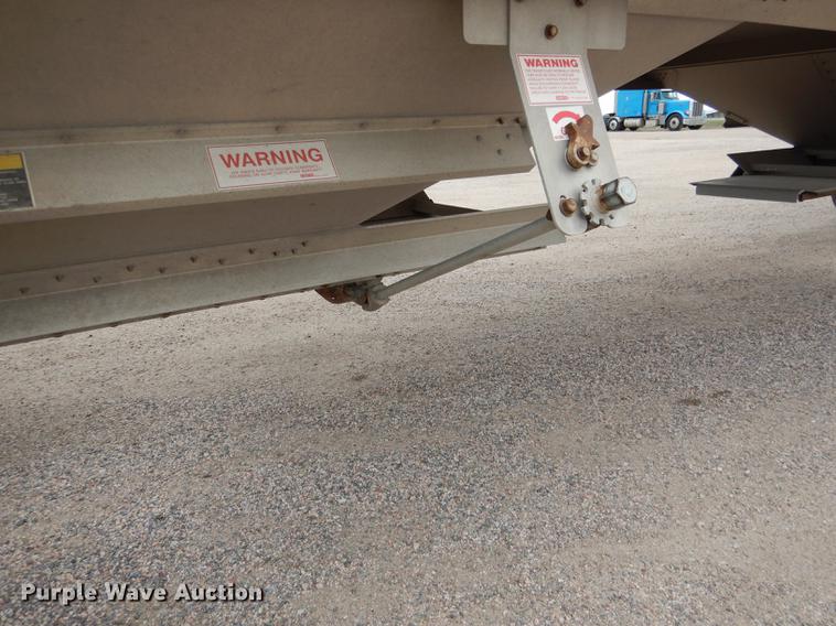 image for item DG5767 2015 Timpte T5062 double hopper bottom grain trailer