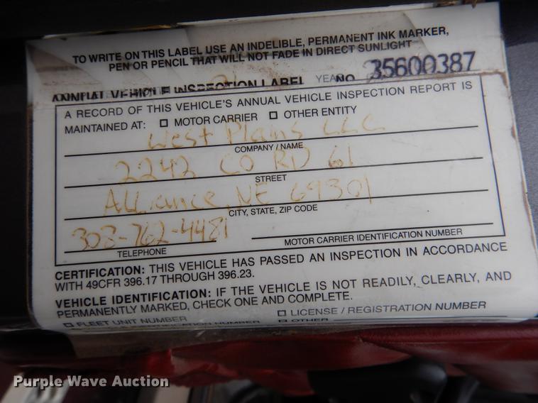 image for item DG5769 2004 Western Star 4900FA semi truck