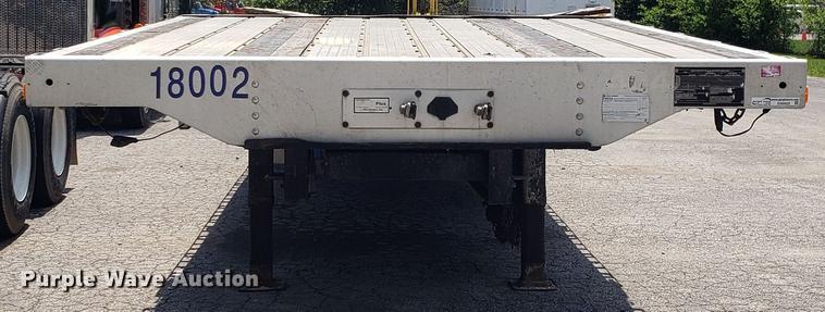 image for item EN9925 2012 Transcraft DTL211 drop deck trailer