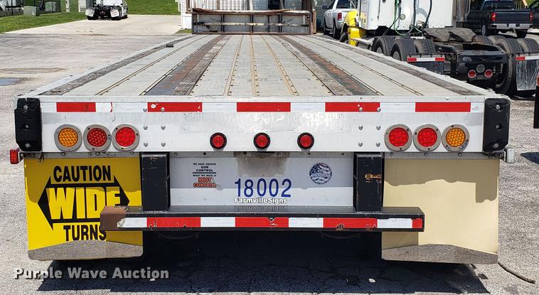 image for item EN9925 2012 Transcraft DTL211 drop deck trailer