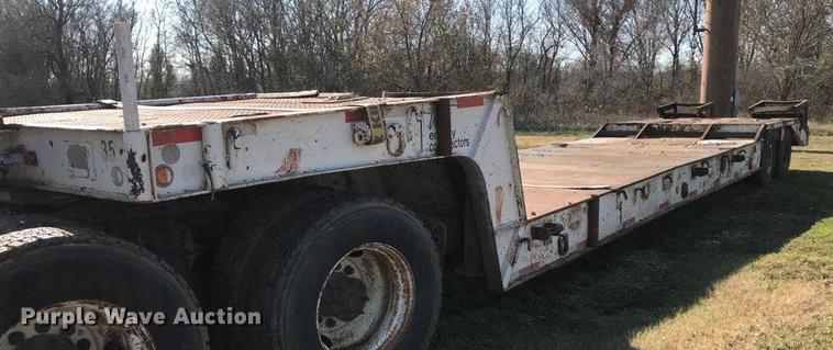 image for item EZ9999 1969 Fruehauf lowboy equipment trailer