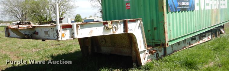 image for item EZ9999 1969 Fruehauf lowboy equipment trailer