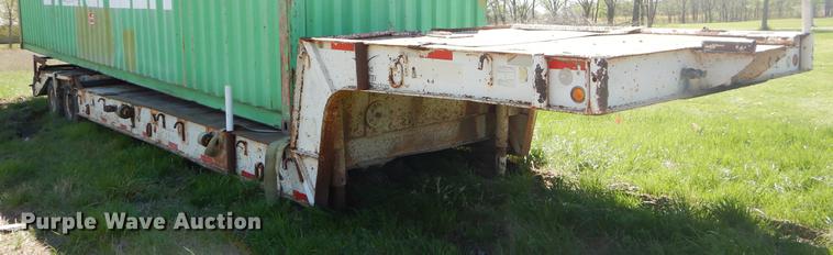 image for item EZ9999 1969 Fruehauf lowboy equipment trailer