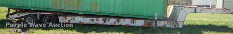 image for item EZ9999 1969 Fruehauf lowboy equipment trailer