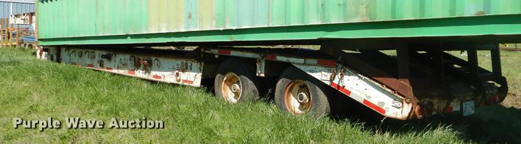 image for item EZ9999 1969 Fruehauf lowboy equipment trailer