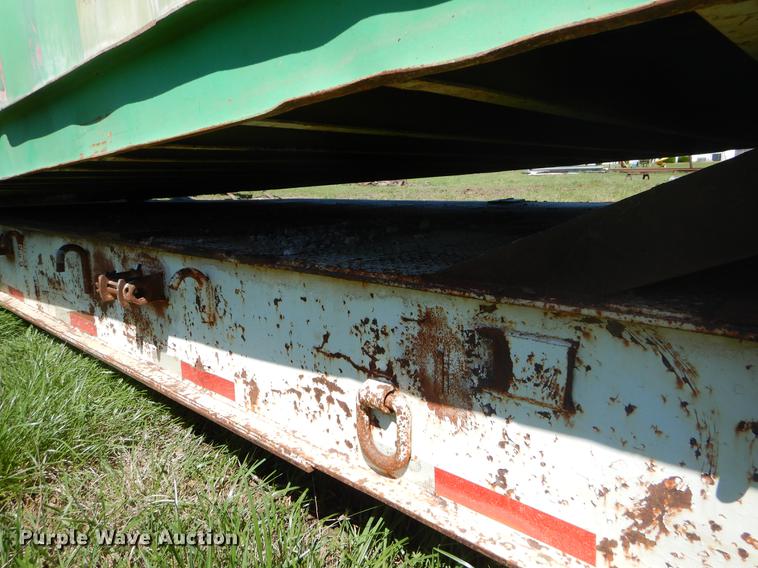image for item EZ9999 1969 Fruehauf lowboy equipment trailer