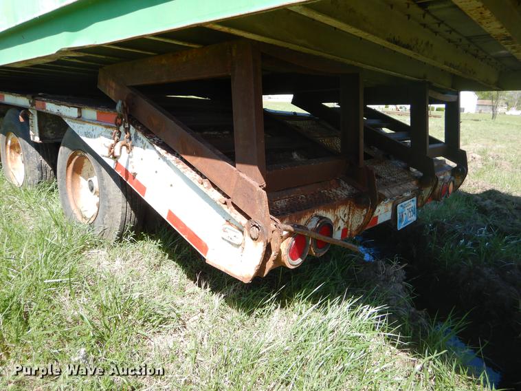 image for item EZ9999 1969 Fruehauf lowboy equipment trailer