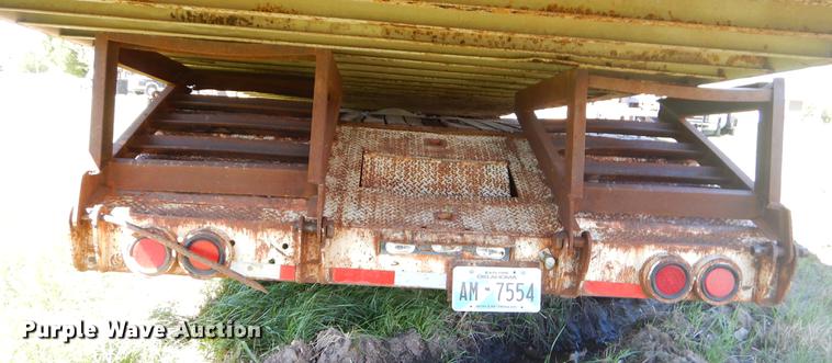 image for item EZ9999 1969 Fruehauf lowboy equipment trailer