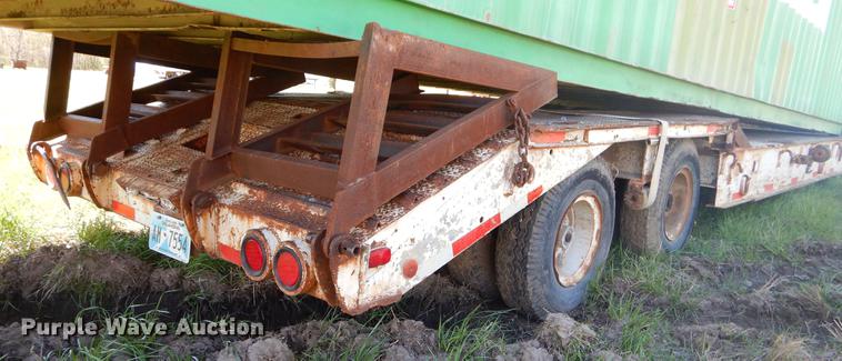 image for item EZ9999 1969 Fruehauf lowboy equipment trailer