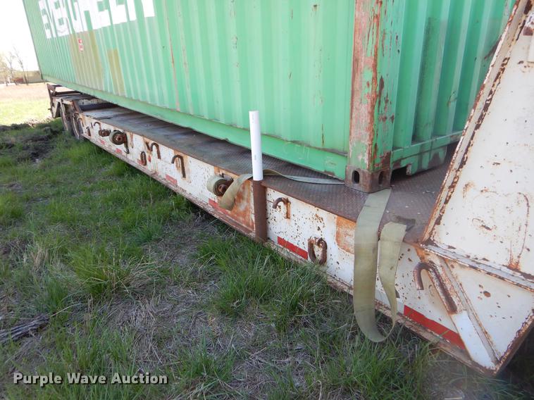 image for item EZ9999 1969 Fruehauf lowboy equipment trailer