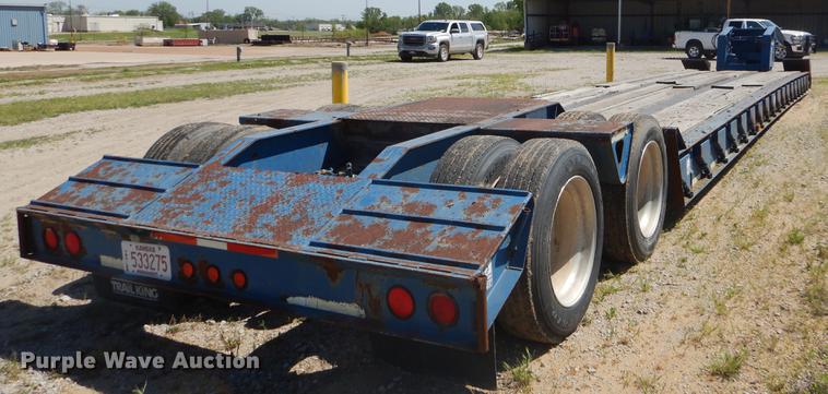 image for item FH9377 1994 Trail King TXK70HDG562 lowboy equipment trailer