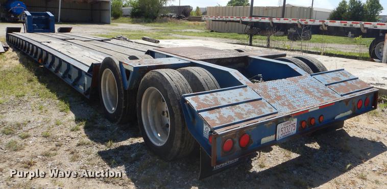 image for item FH9377 1994 Trail King TXK70HDG562 lowboy equipment trailer